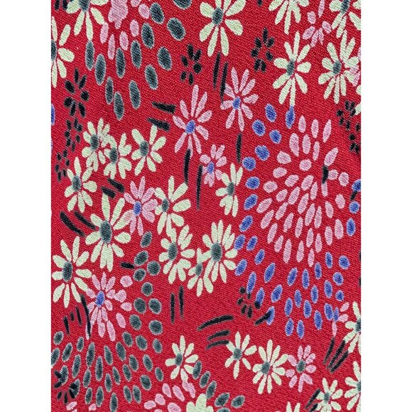 Vintage MONSOON Strappy Ditzy Floral Print Pink Midi Dress Y2K Women's Sz 6 - Picture 14 of 16